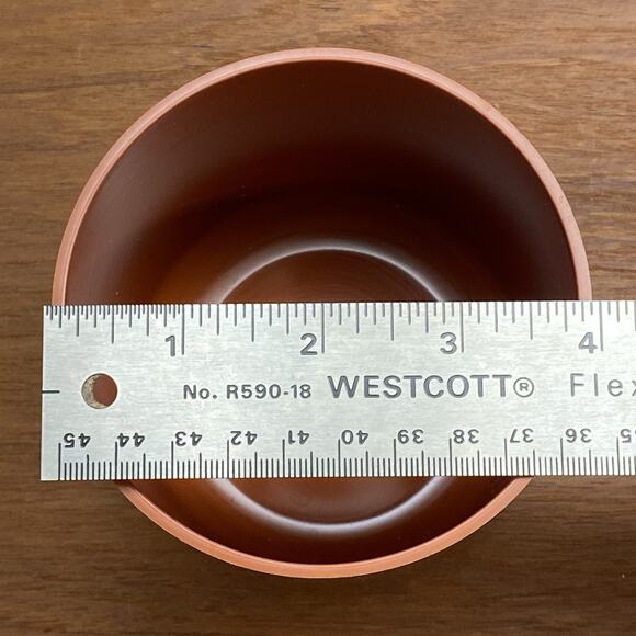 Vintage Modernist Orange Lidded Canister Don Dame Design by Trend Pacific Japan - Picture 8 of 9